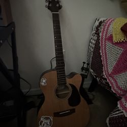 mitchell acoustic electric guitar!