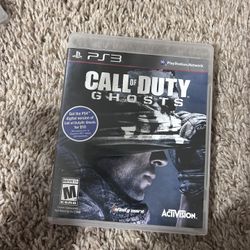 Call of Duty Ghosts PS3 video game