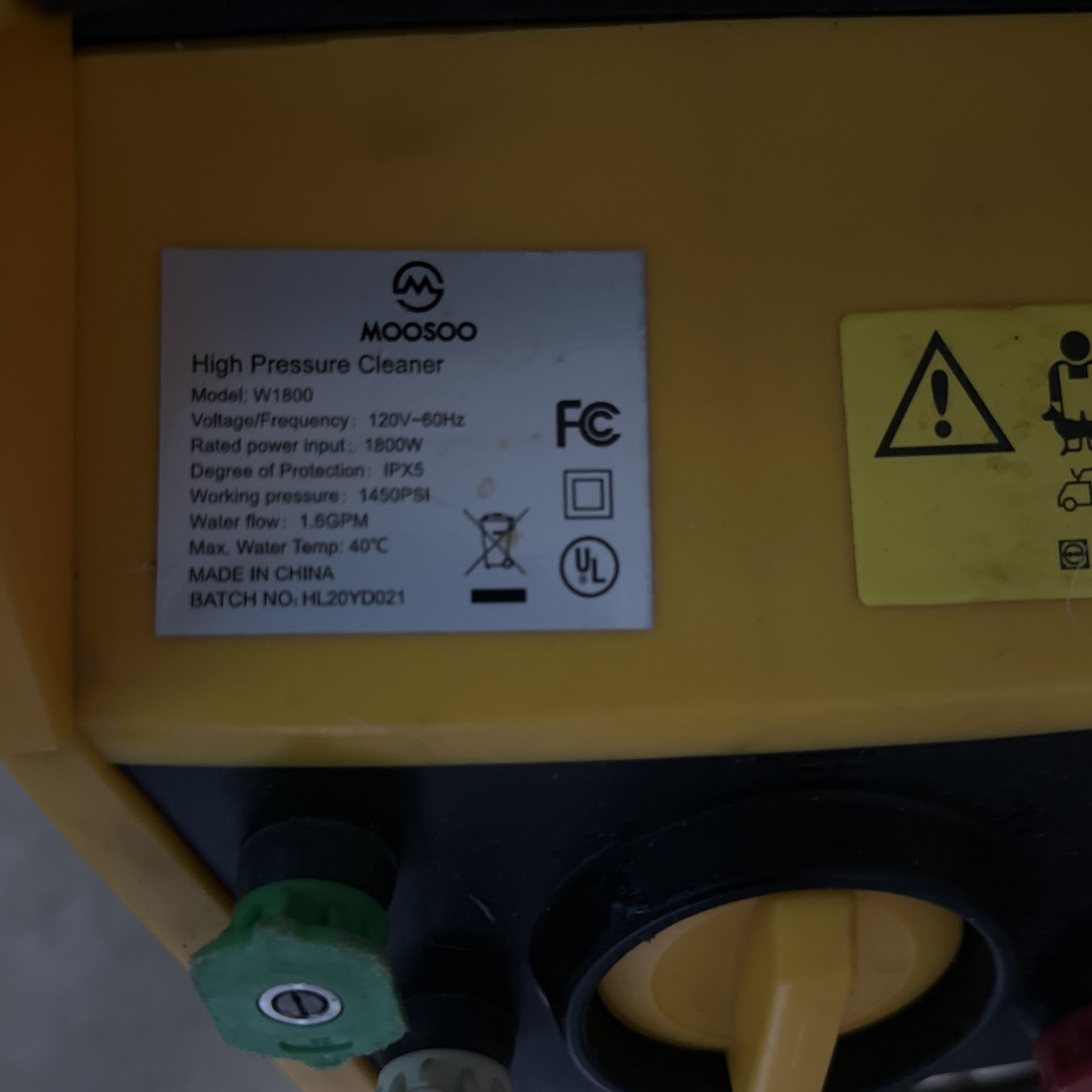 Moosoo High Pressure Pressure Washer for Sale in Kissimmee, FL OfferUp