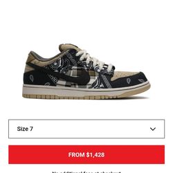 Travis Scott x Nike Dunk Low UC "Cactus Jack" trainers