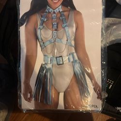 Blue Festival Rave Belt