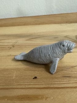 Safari Ltd Manatee Baby Sea Cow Marine Life Figure Toy #scrappy