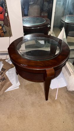 glass table