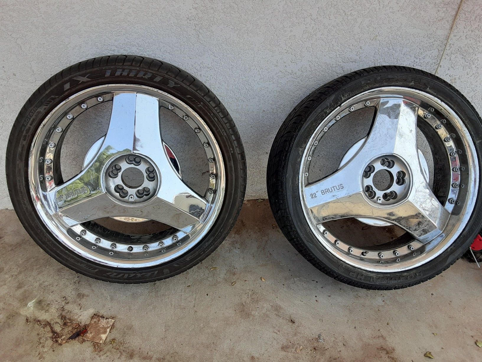 22in Brutus Rims!!! 450 obo