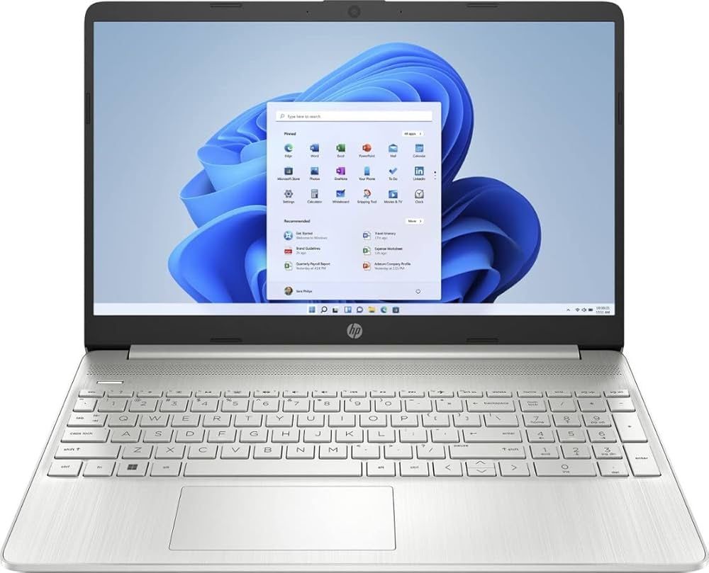 HP - 15.6" Touch-Screen Laptop - Intel Core i3 - 8GB Memory - 256GB SSD - Natural Silver
