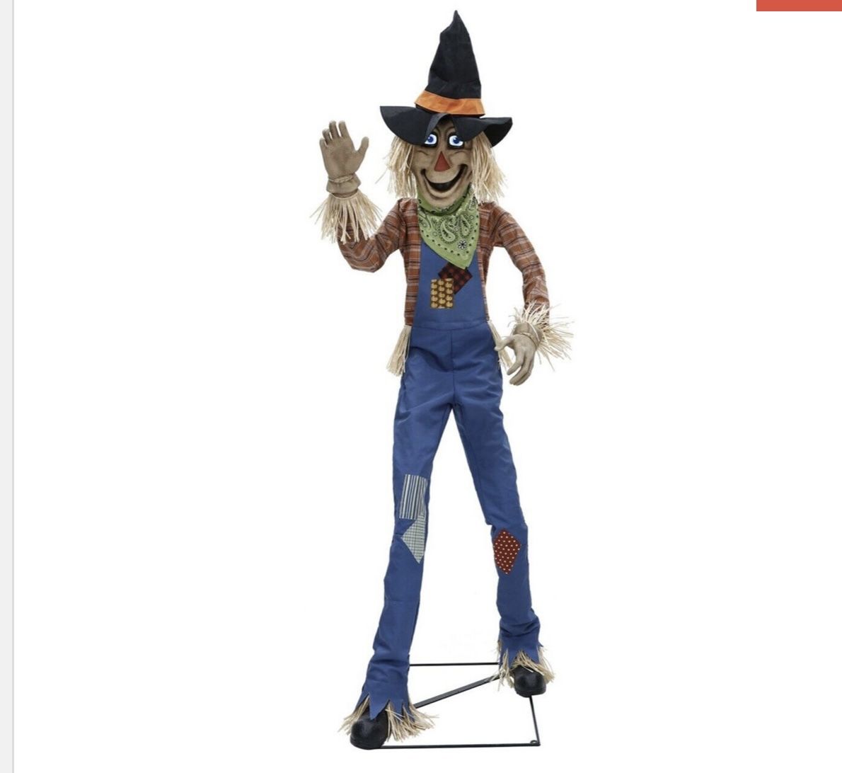 8ft Animated Talking Scarecrow
