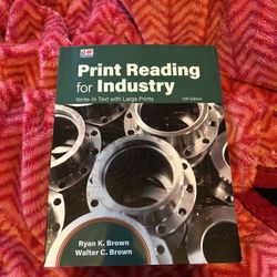 Print Reading Text Book (blueprints) 