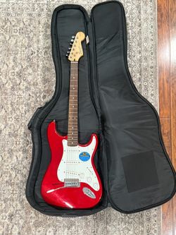 Squier Affinity Stratocaster Electric Guitar + Case – $175 OBO
