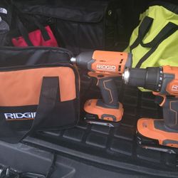 Ridgid Drill And Impact R86001 And R86002