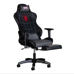 Neo Spider-Man Gaming Chair with Footrest, Headrest Pillow And Lumbar  Pillow