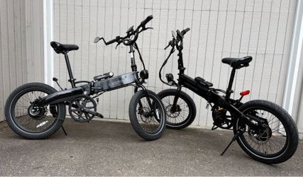 Pair of Lectric Folding EBikes