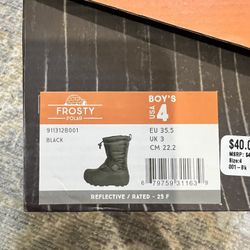 Kids Snow Boots Size 2 & 4