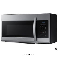 Samsung Stainless Steel 1.7 Cubic ft Over The Range Microwave