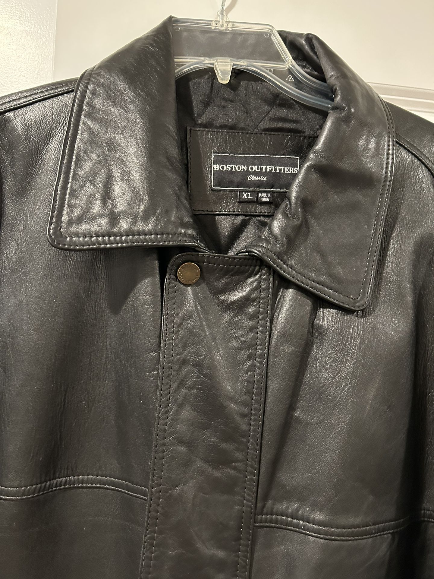 Men’s Leather Jacket Size XL