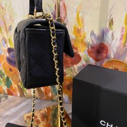 Black Bag Leather NEW In Box 