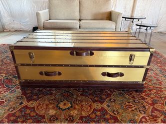 $150 - Restoration Hardware - Steamer Trunk/Coffee Table