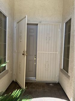 Security Gates 6ft w x 8ft h