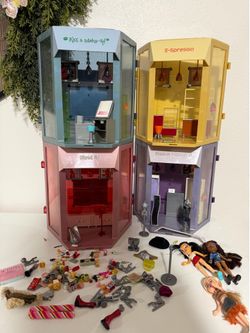 Lil bratz fashion frenzie mall set