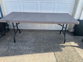 6ft Lifetime Folding Table