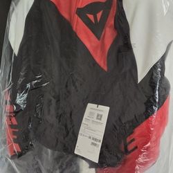 Dainese Leather Jacket Size 52 New- Never Worn