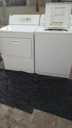 Kenmore eléctric washer and dryer set 3 months warranty delivery and installation