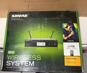 Shure BLX4R - SM58 Microphone