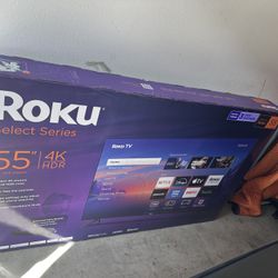 NIB Roku Select Series 55” TV