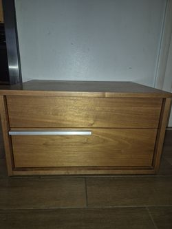 Walnut night stand