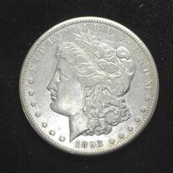 1892 CC Morgan Dollar XF - US Coin
