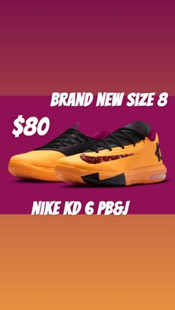 Nike KD VI 6 Peanut Butter and jelly Brand New size 8 pb&j
