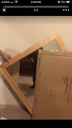 New mirrors 44” x 39”, 35” x 51” and other sizes. Have more