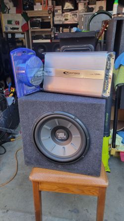 12inch Sub And Amplifier And Kit