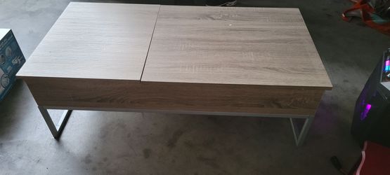 Lift-Top Coffee Table with Storage