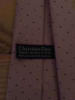 CHRISTIAN DIOR DRESS TIE