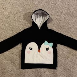 Girls Penguin Sweatshirt size 8
