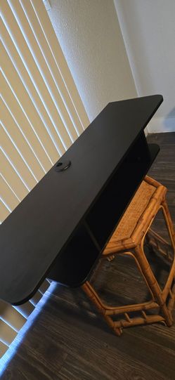 Black Floating Entertainment Center