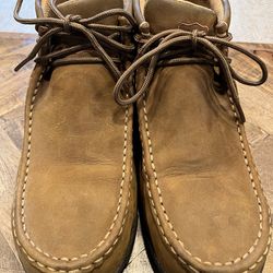 Woman’s steel toe twisted X boots