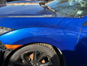 2016 2017 2018 2019 2020 2021 HONDA CIVIC FRONT LEFT DRIVER SIDE FENDER