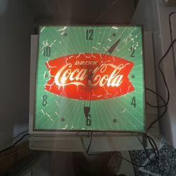Vintage Coca-Cola Clock 