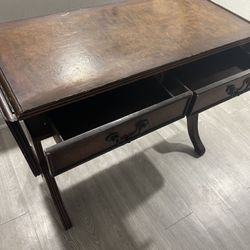 Brown Wood Table 25$