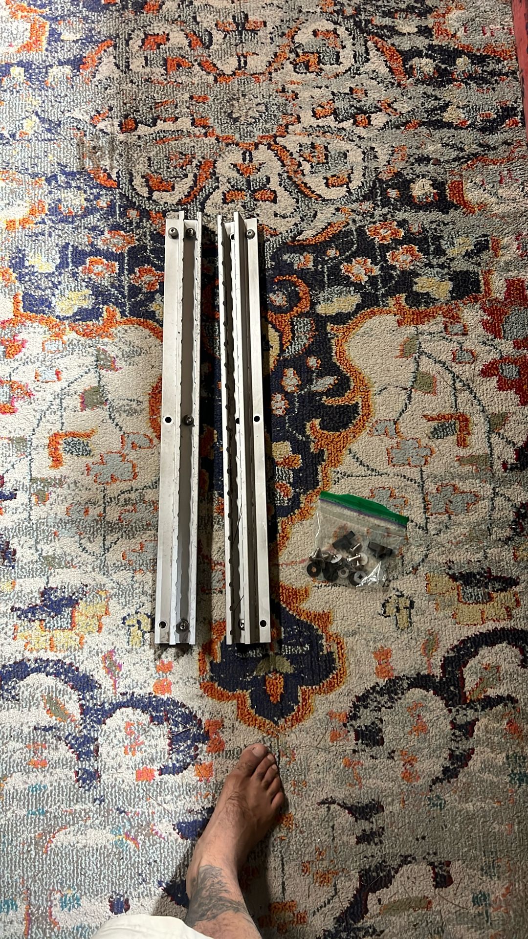 Pair Of Nissan Frontier Bed Rails With Hardware