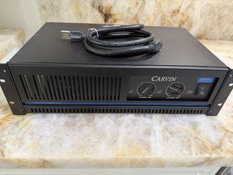 Carvin DCM2500 Professional Power Amplifier – Excellent Condition