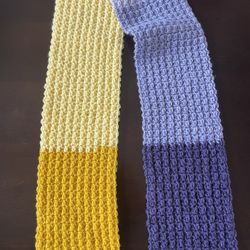 Crochet Handmade Scarf Unisex
