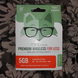 Mint Mobile 3 Month Plan 5gb 