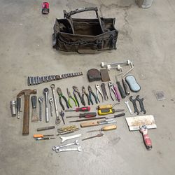 Tool Bag and Tools 