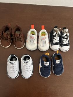 Baby Boy Shoes Bundle Size 2