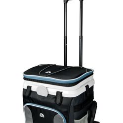 Igloo Cool Fusion 36-Can Roller MaxCold Coolers, Black
