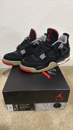 Jordan 4 Bred Size 9.5