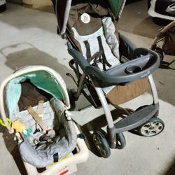 $40! For Both..Winnie The Pooh Car Seat And Stroller