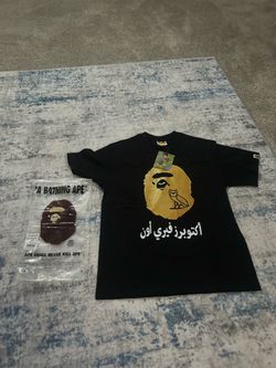 bape x ovo black size S